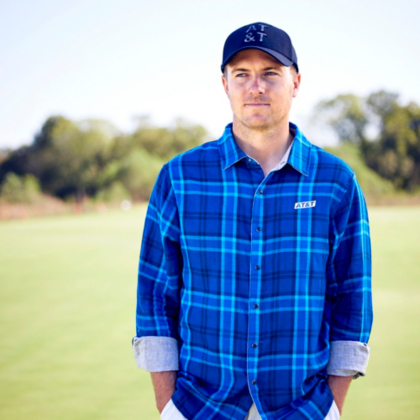 AT&T Mens Rubble Reversible Button Down