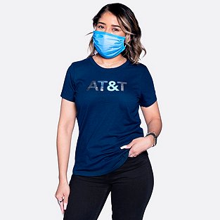 AT&T Team Colors Aria Womens Short Sleeve T-Shirt
