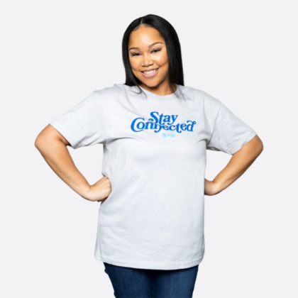 AT&T Unisex Stay Connected Retro Tee