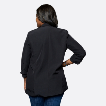 AT&T Elton Oversized Ruched Blazer