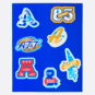 AT&T Varsity Sticker Set