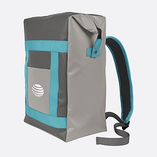 AT&T Faux Leather Backpack