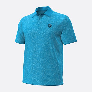 AT&T Under Armour Playoff Coral Jaquard Polo