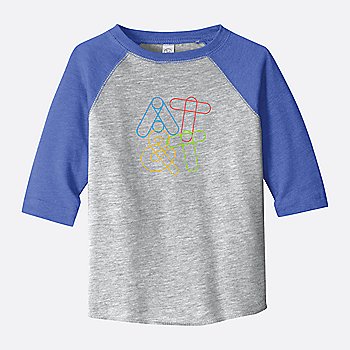 AT&T Riley Toddler  Baseball Fine Jersey Tee