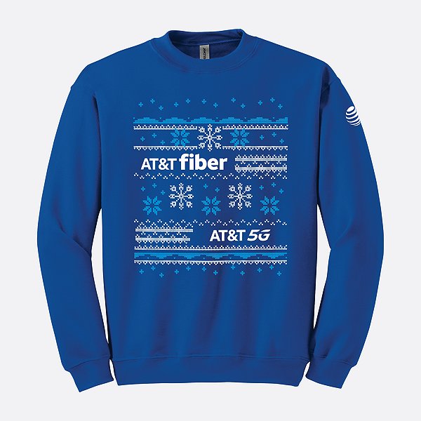 AT&T Fiber & AT&T 5G Holiday Sweater