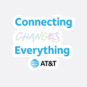 AT&T Connecting Changes Everything™ Holographic Sticker