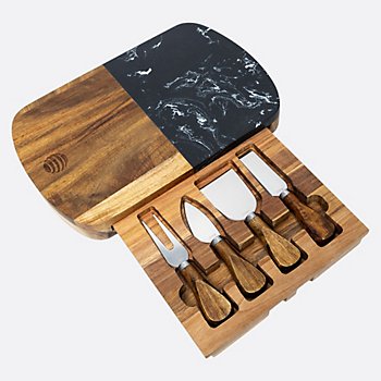 AT&T Marble Cheese Board Set