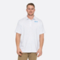 AT&T Under Armour Drive Club Cube Polo - White