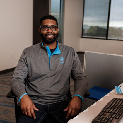 AT&T Team Colors Woodbury Quarter Zip