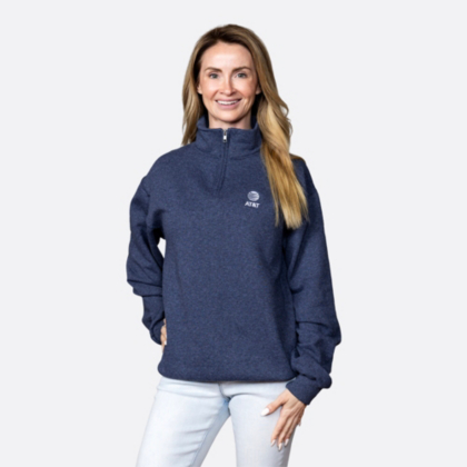 AT&T Caden 1/4-Zip Collar Sweatshirt