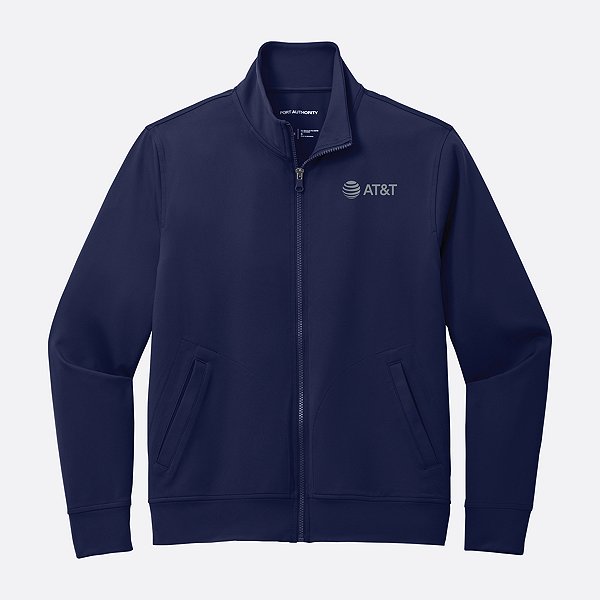 AT&T Double Knit Full-Zip Jacket