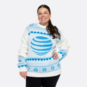 AT&T Knit Globe Sweater