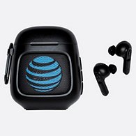 AT&T Wireless Earbuds and Speaker