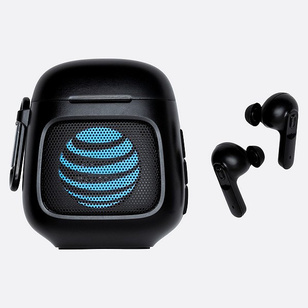 AT&T Wireless Earbuds and Speaker