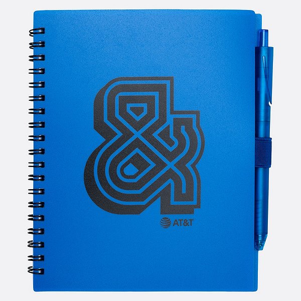 AT&T Recycled Spiral Notebook w/ RPET Pen