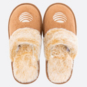 AT&T Faux Fur Lined Slippers