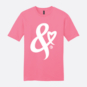 AT&T Amper Heart Pink Tee