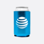 AT&T Metallic Koozie