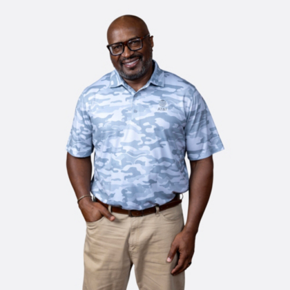 AT&T Paragon Men's Newport Camo Polo