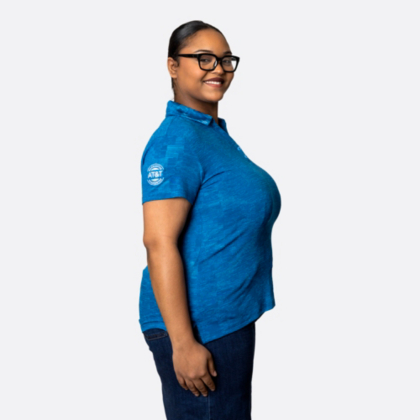 AT&T Team Colors Quinn Polo