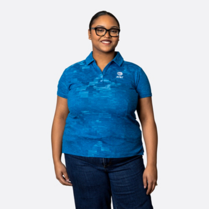 AT&T Team Colors Quinn Polo