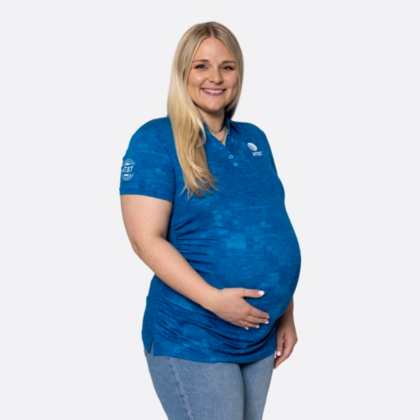AT&T Team Colors Quinn Maternity Polo