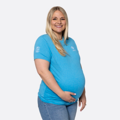 AT&T Team Colors Firth Maternity Tee