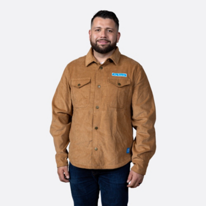AT&T Sportiqe Bodie Full-Snap Corduroy Jacket