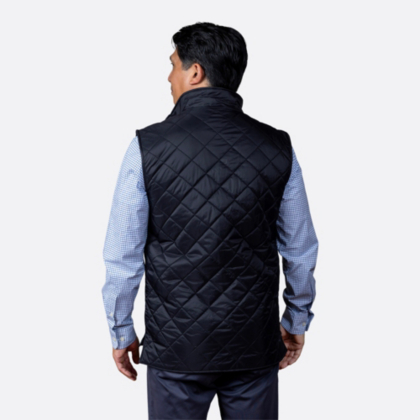 AT&T Vintage Diamond Quilted Vest