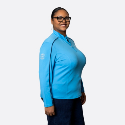 AT&T Team Colors Bristol Quarter-Zip