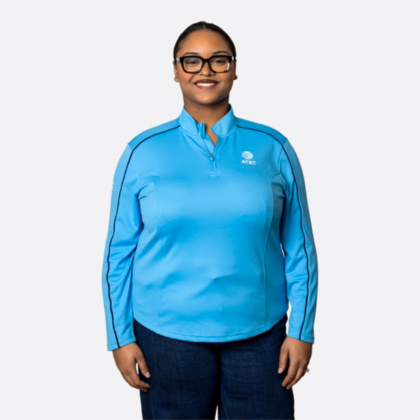 AT&T Team Colors Bristol Quarter-Zip