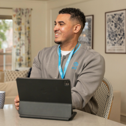 AT&T Connectivity Expert Ashmoor Men's Bomber Jacket