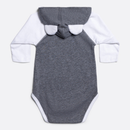 AT&T Infant Hooded Long Sleeve Bodysuit with Ears
