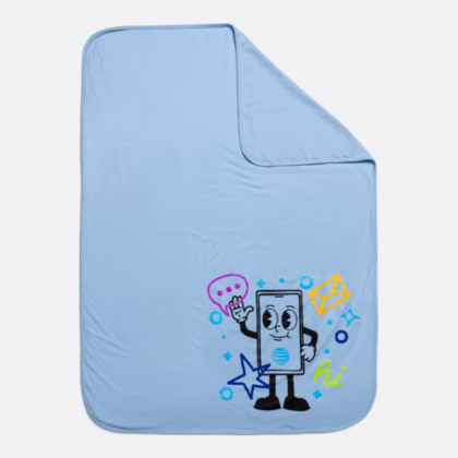 AT&T Celly Jersey Infant Blanket