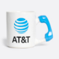 AT&T Telephone Handle Mug