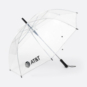 AT&T 46" Arc Clear Umbrella