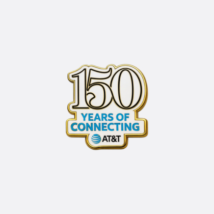 AT&T 150th Lapel Pin with Mag Back