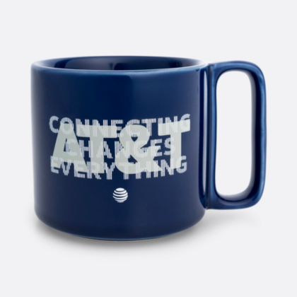 AT&T SHORT NEST MUG 10OZ CERAMIC
