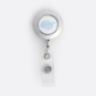 AT&T Metal Retractable Badge Reel with Belt Clip