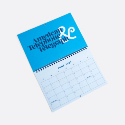 AT&T Small Horizontal 2027 Calendar