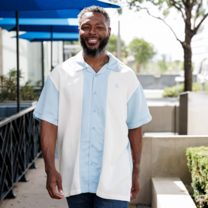 AT&T Marlin Two-Tone Camp Shirt