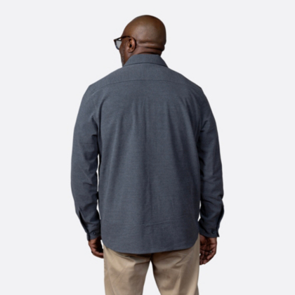 AT&T Shawn Long Sleeve Twill Overshirt