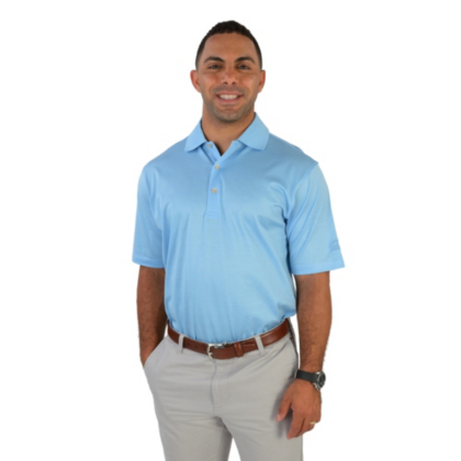 AdvoCare Solid Cotton Lisle Polo | Short Sleeve | T-Shirts | Mens ...