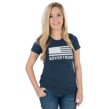 AdvoCare Ladies AdvoStrong Flag Tee | Short Sleeve | Tops | Womens ...