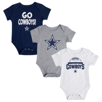 dallas cowboys baby onesie