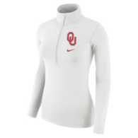 Oklahoma Sooners Womens Nike Half Zip Pullover Fans United