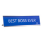 Best Boss Ever Name Plate