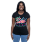 80s Neon Women's Tee - Black