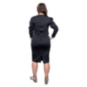 Long Sleeve Wrap Dress