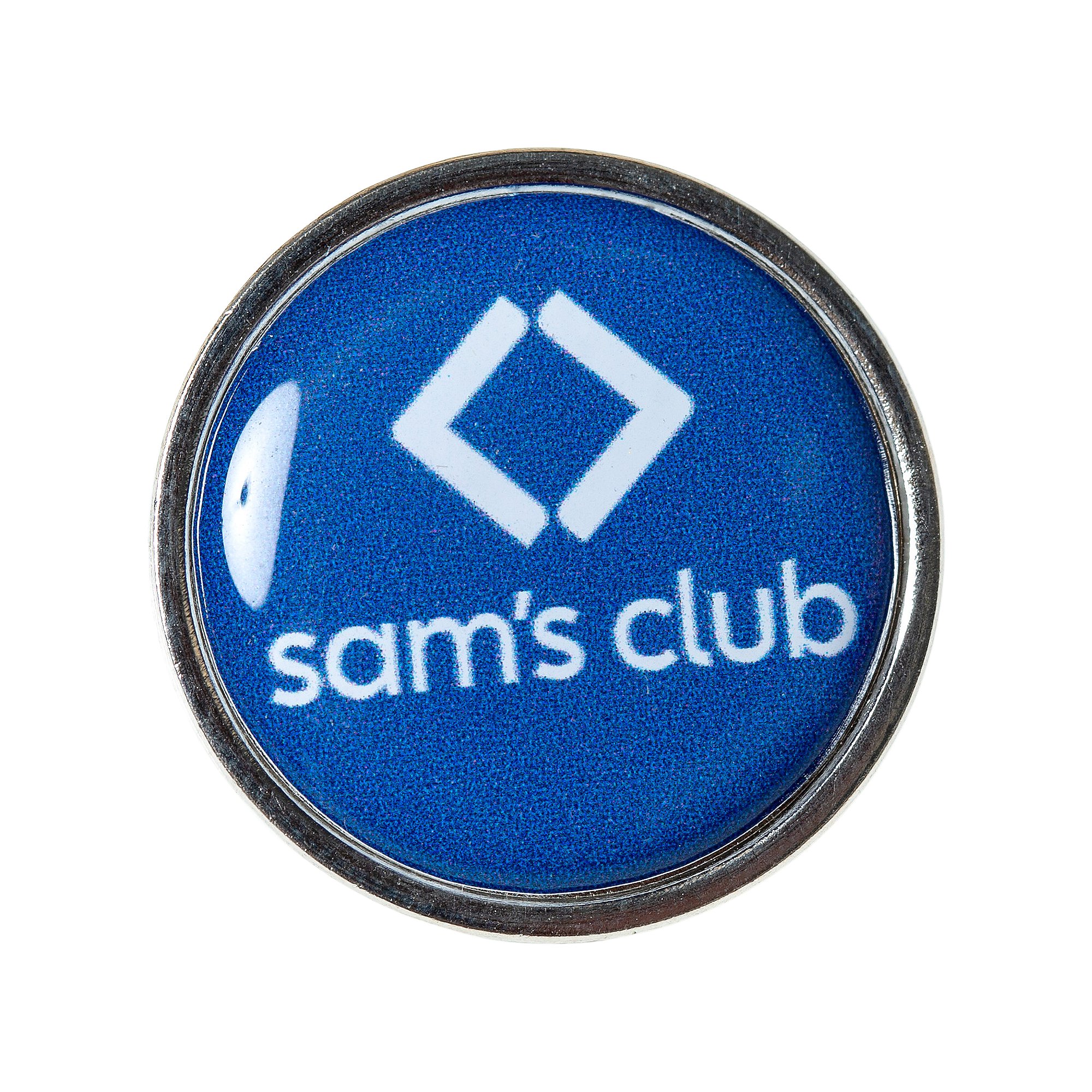 Circle Lapel Pin - Blue Logo | Sams Club Hub